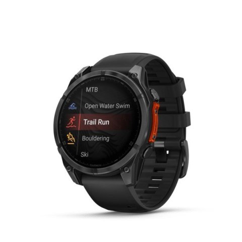 Zegarek sportowy Garmin Fenix 8 AMOLED 47mm Czarny