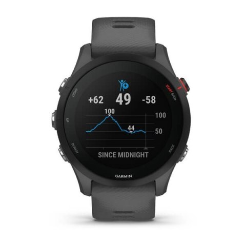 Zegarek sportowy Garmin Forerunner 255 46mm Slate Grey/Szary