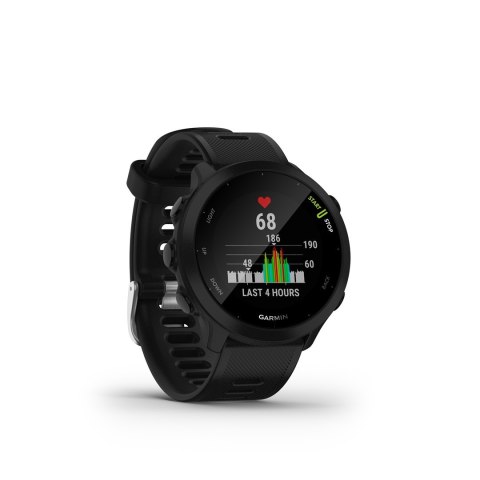 Zegarek sportowy Garmin Forerunner 55 42mm Czarny