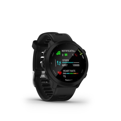 Zegarek sportowy Garmin Forerunner 55 42mm Czarny