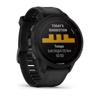 Zegarek sportowy Garmin Forerunner 955 Solar 46mm Czarny
