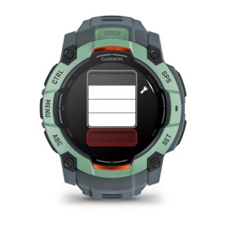 Zegarek sportowy Garmin Instinct 3 AMOLED 50mm Neotropic Twilight Zielony