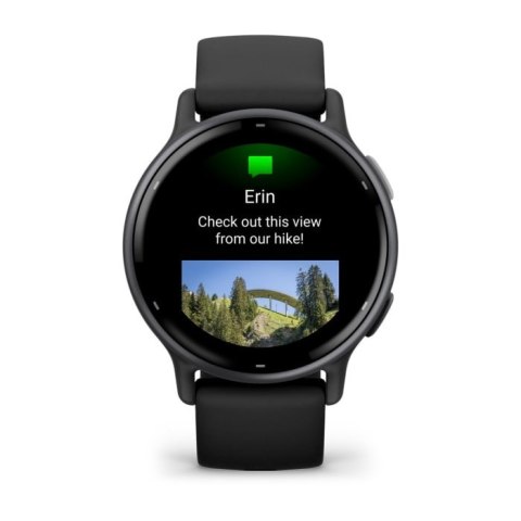 Zegarek sportowy Garmin Vivoactive 5 AMOLED 42mm Czarny