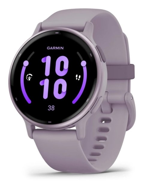 Zegarek sportowy Garmin Vivoactive 5 AMOLED 42mm Fioletowy