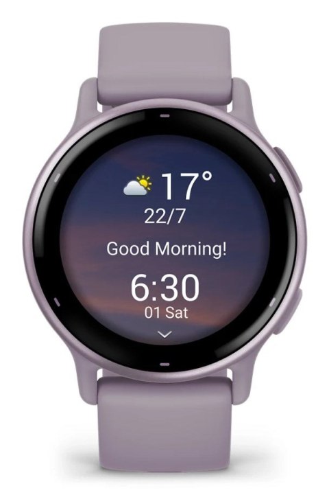 Zegarek sportowy Garmin Vivoactive 5 AMOLED 42mm Fioletowy