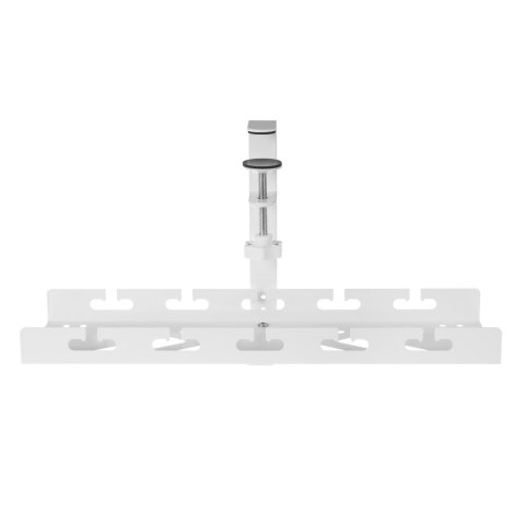 MACLEAN ORGANIZER PODBIURKOWY NA KABLE, MAX. OBCIĄŻENIE 5KG, BIAŁY MC-105 W