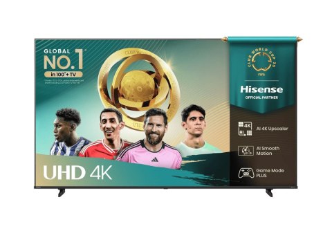 Telewizor Hisense 65A6Q LED 65'' 4K Ultra HD VIDAA Dolby Digital DVB-T2 Czarny
