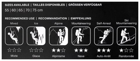 Czekan Black Diamond Raven Ice Axe With Grip 55 CM