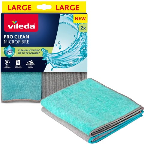 Ściereczka z mikrofibry z enzymami Vileda Pro Clean 2 szt.