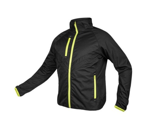 KURTKA MIX&MATCH SOFTSHELL CZARNO-ŻÓŁTA ROZMIAR L