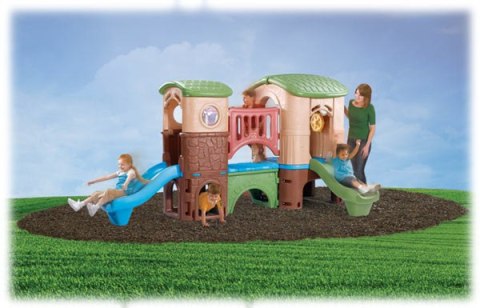 STEP2 Plac Zabaw Most z Tunelem Zjeżdżalnia