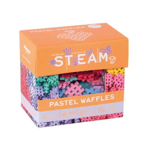 Klocki wafle mini pastel 300szt 03636