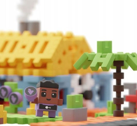 Klocki wafle mini 148szt Dom 04152