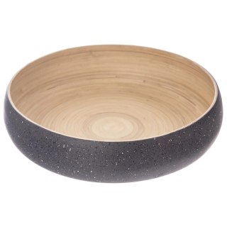 Miska Bambusowa ORION 30 cm 4 L Naturalna Dekoracyjna Ręcznie Robiona