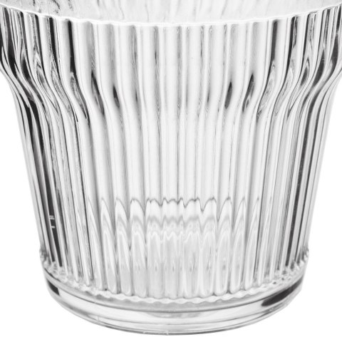 Szklanka Akrylowa CHARISMA Plastikowa Ryflowana Turystyczna 350 ml ORION