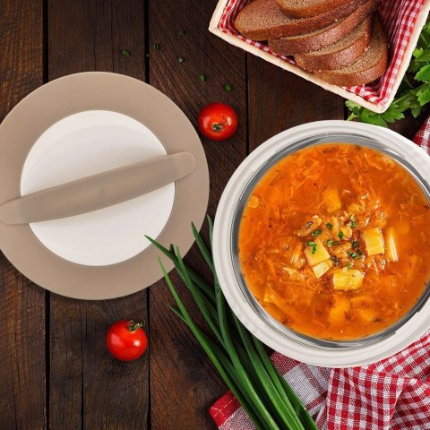 Termos Obiadowy na Zupę Pojemnik Termiczny Stalowy ORION 700 ml