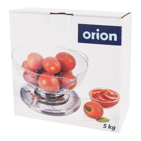 Waga Kuchenna Mechaniczna z Misą 5 kg ORION bez Baterii 2,2 L