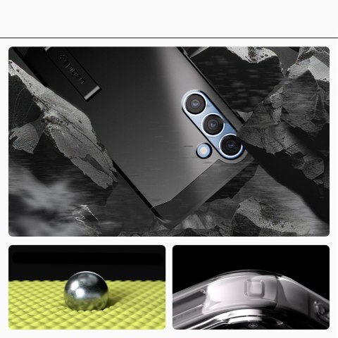 Etui na Samsung Galaxy S25 z podstawką Tough Armor MagSafe - czarne