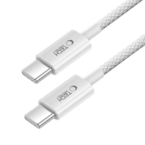 Kabel przewód USB-C PD 60W 3A 100 cm - szary