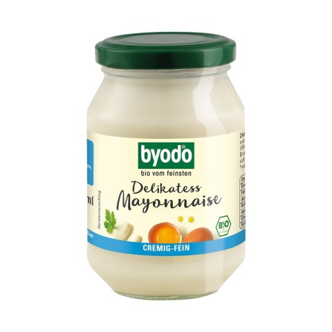 MAJONEZ JAJECZNY DELIKATNY BEZGLUTENOWY BIO 250 ml - BYODO