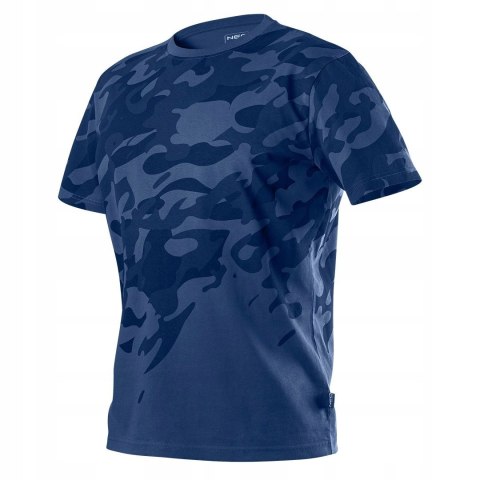 T-SHIRT ROBOCZY CAMO NAVY, ROZMIAR M