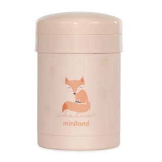 ND19_ML89442 Termos na jedzenie z 2 pojemnikami hermetycznymi 700 ml Dolce - Cukierkowy