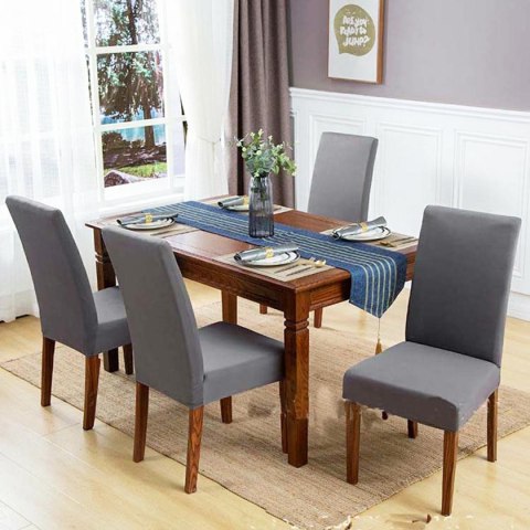 AG864A Pokrowiec krzesło szary