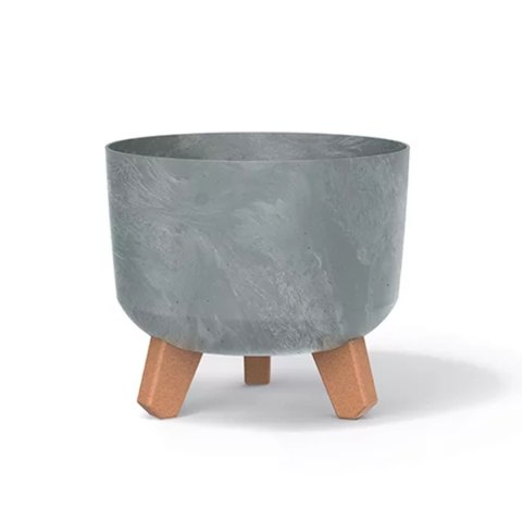 Doniczka Gracia Beton Effect DGRL200E - beton śr. 200 mm