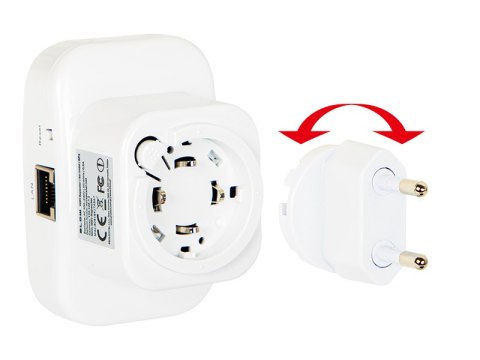 86-048# Wzmacniacz sygnału wi-fi repeater 300mb/s rp-1 blow