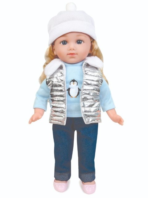 Lalka funkcyjna natalia w srebrnej kamizelce