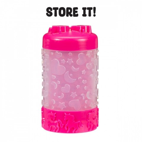 Piasek kinetyczny wonder factory never dry sand bag, pomarańczowy, czerwony