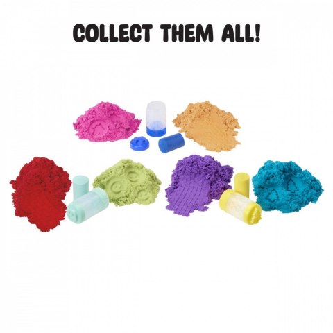 Piasek kinetyczny wonder factory never dry sand bag, pomarańczowy, czerwony