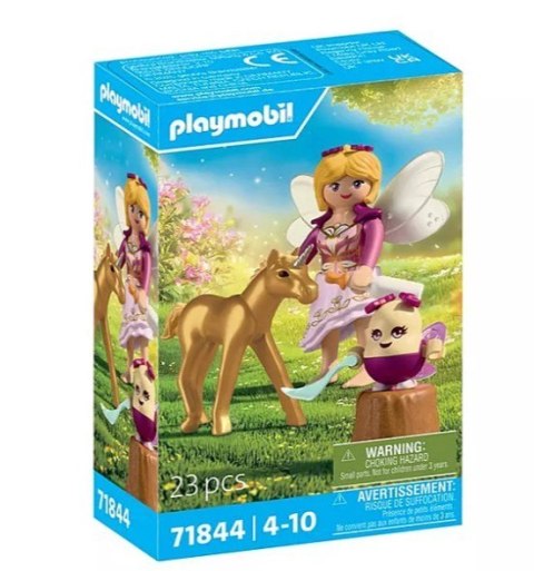 Zestaw z figurkami princess magic 71844 złoty Źrebak z wróżką
