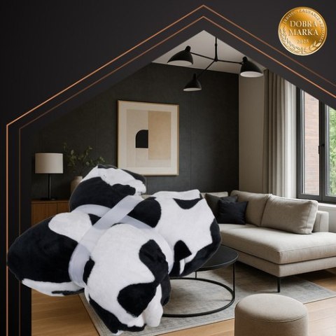 Bluza XXL - koc czarno-biały Ruhhy 26538