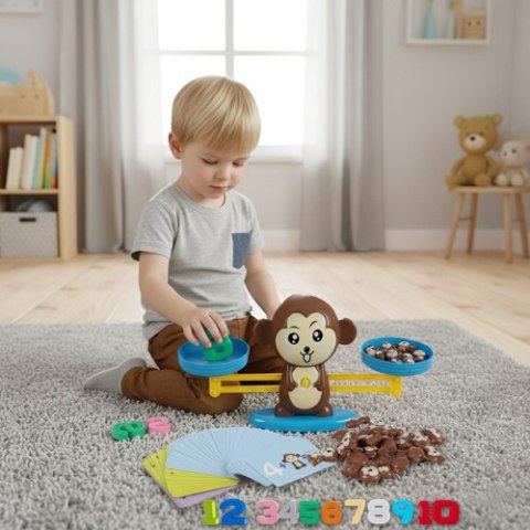 Gra edukacyjna małpka- waga szalkowa 26630