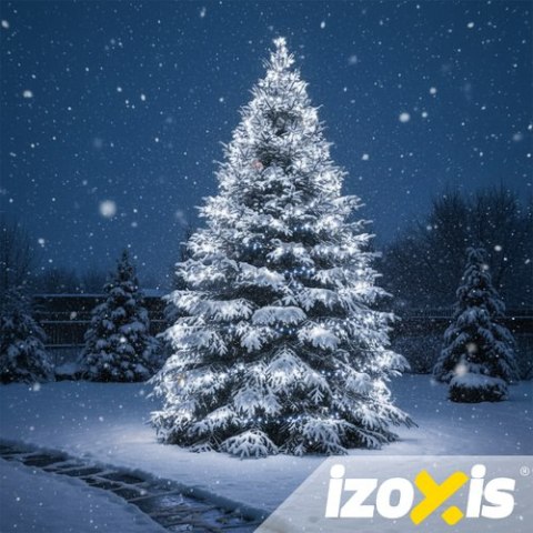Lampki zew. 500LED 35m z. biały Izoxis 24899