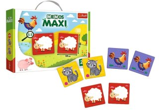 ND39_501383 GRA MEMOS MAXI ZWIERZETA NA FARMIE TREFL PUD