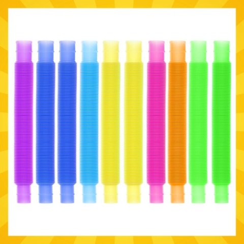 Rurki/ tuby sensoryczne- 10szt. Kruzzel 26693