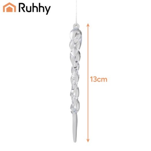 Sople choinkowe 12szt. Ruhhy 25377