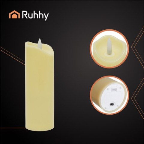 Świeczka/wkład LED 17x5cm 1szt. Ruhhy 26720