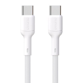 Kabel przewód USB-C 65W 2m - biały