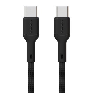 Kabel przewód USB-C 65W 2m - czarny
