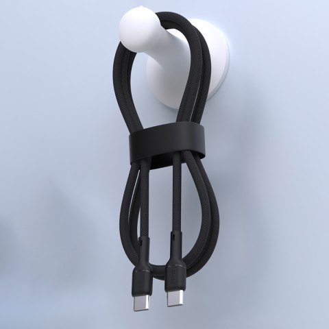 Kabel przewód USB-C PD 240W 1.2m - czarny