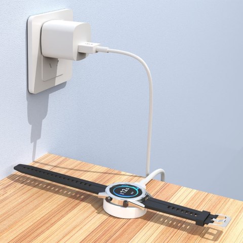 Ładowarka bezprzewodowa do smartwatchy zegarków Huawei - biała