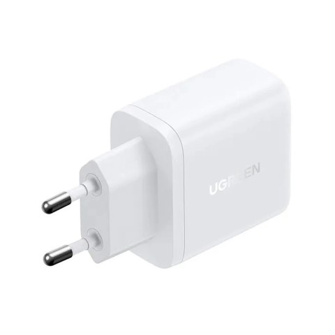 Ładowarka sieciowa X227 GaN USB-A USB-C 20W - biała