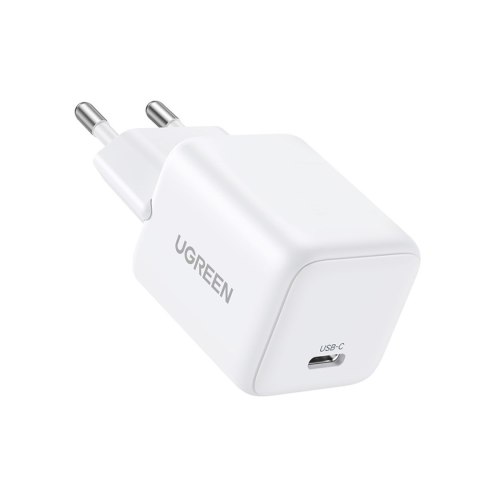 Ładowarka sieciowa X513 GaN USB-C 30W z kablem USB-C 1m - biała