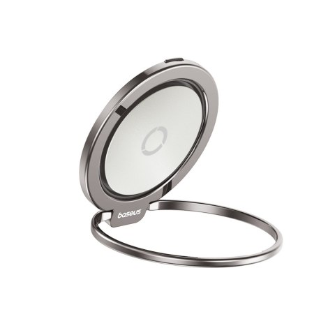 Ring uchwyt pierścień magnetyczny do smartfona z funkcją podstawki - tytanowy