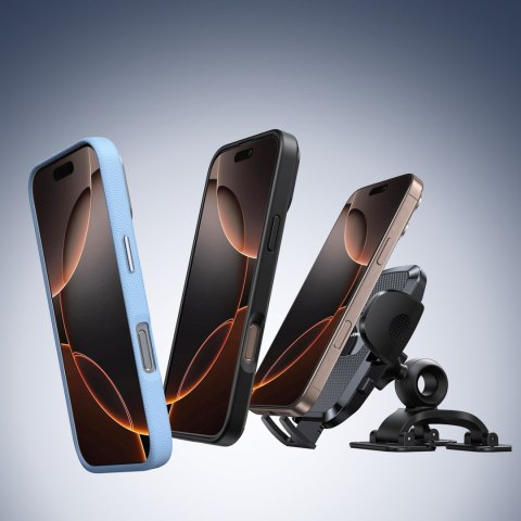 Uchwyt samochodowy do telefonu 4.7-7'' zaciskowy z trzema nóżkami