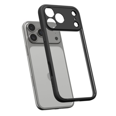 Etui case plecki na iPhone 17 Pro Max Ultra Hybrid - czarny mat