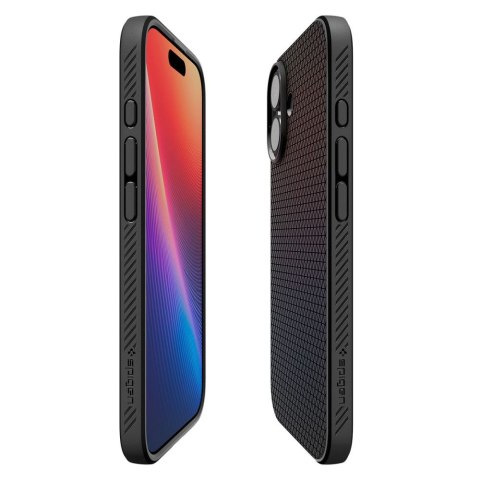 Etui ochronne plecki Liquid Air na iPhone 17 - czarny mat